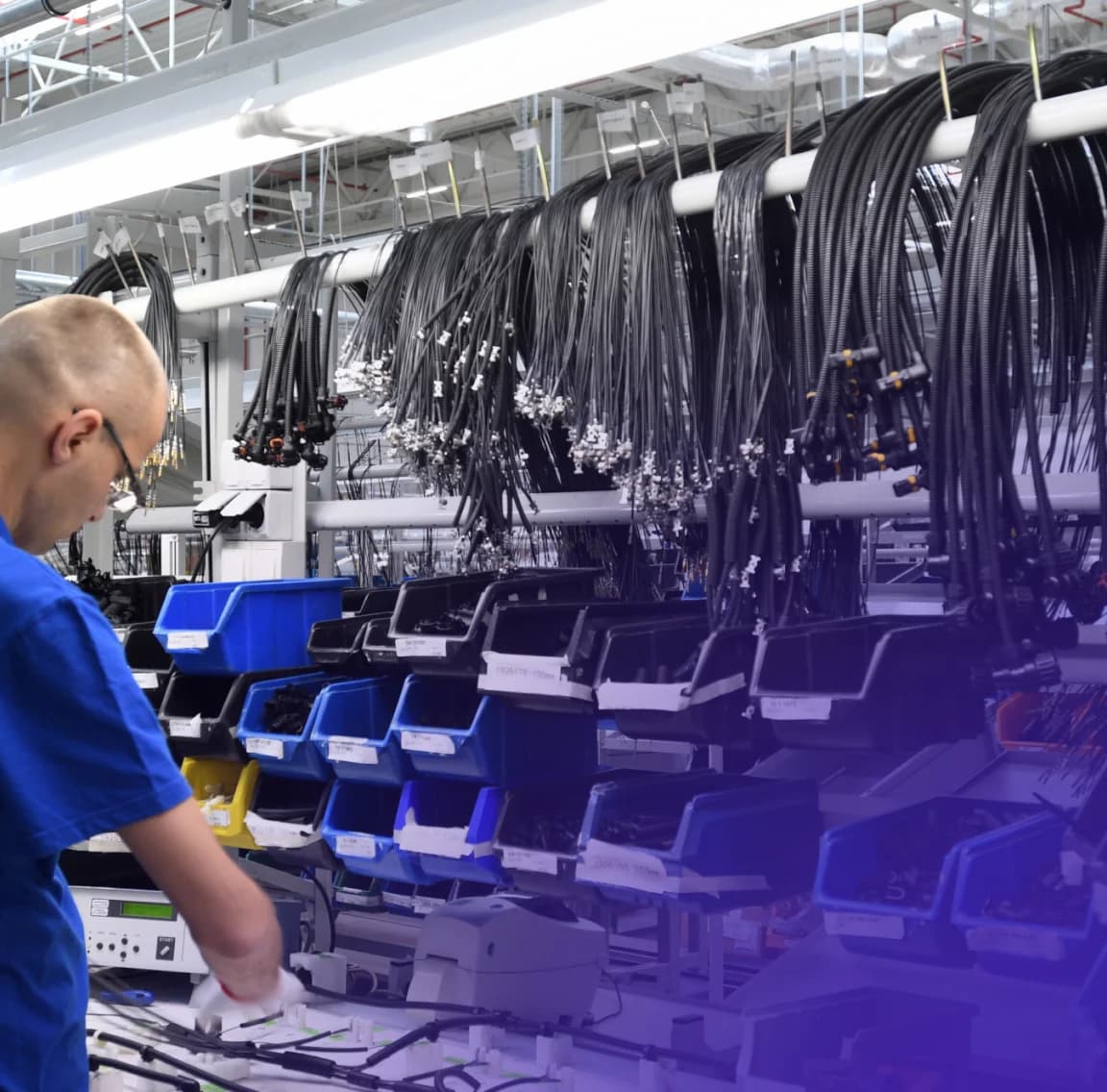 Zespol produkcyjny z harmonogramem zmian w Time8